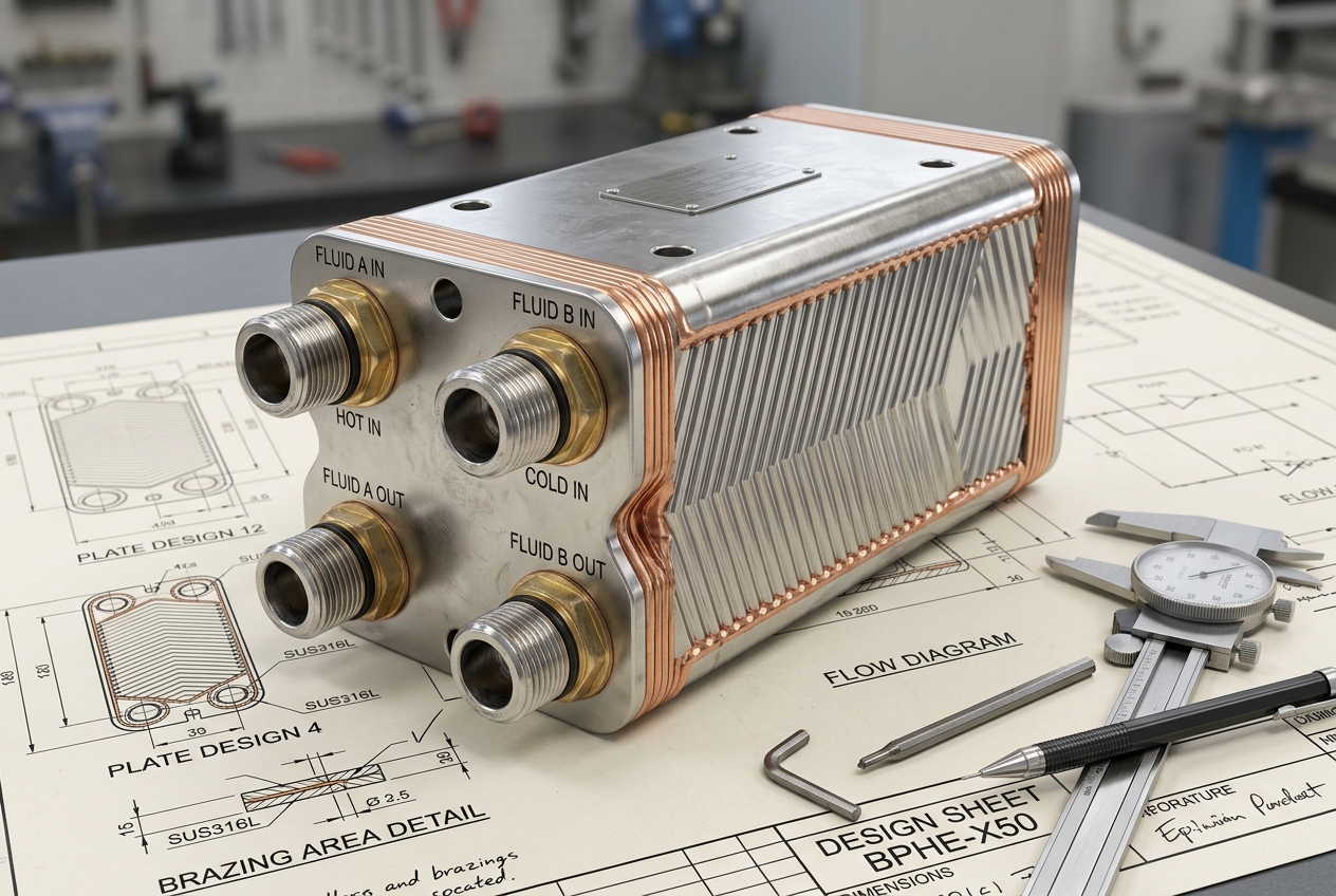 Brazed Plate Heat Exchangers - PAL ENGINEERS Industrial Exchangers