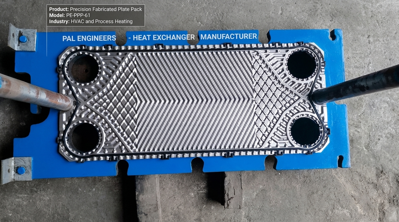 PAL ENGINEERS Brazed & Gasketed Plate Heat Exchanger - ASME Certified Manufacturer