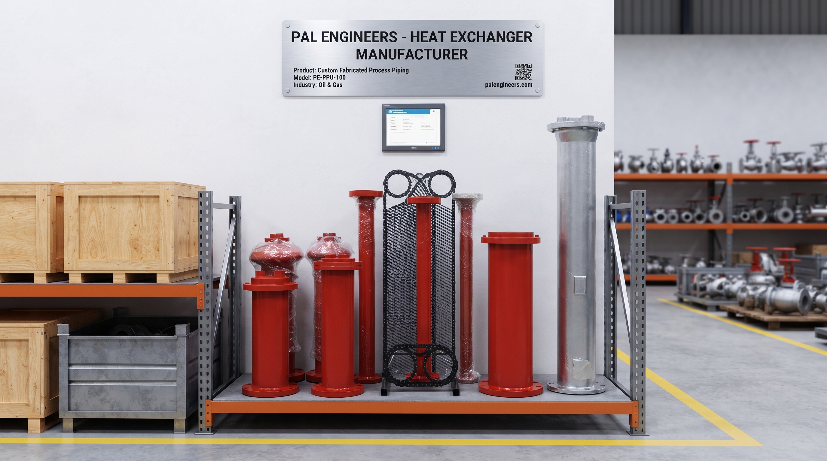 PAL ENGINEERS Custom Engineered Thermal Component - ASME Certified Manufacturer
