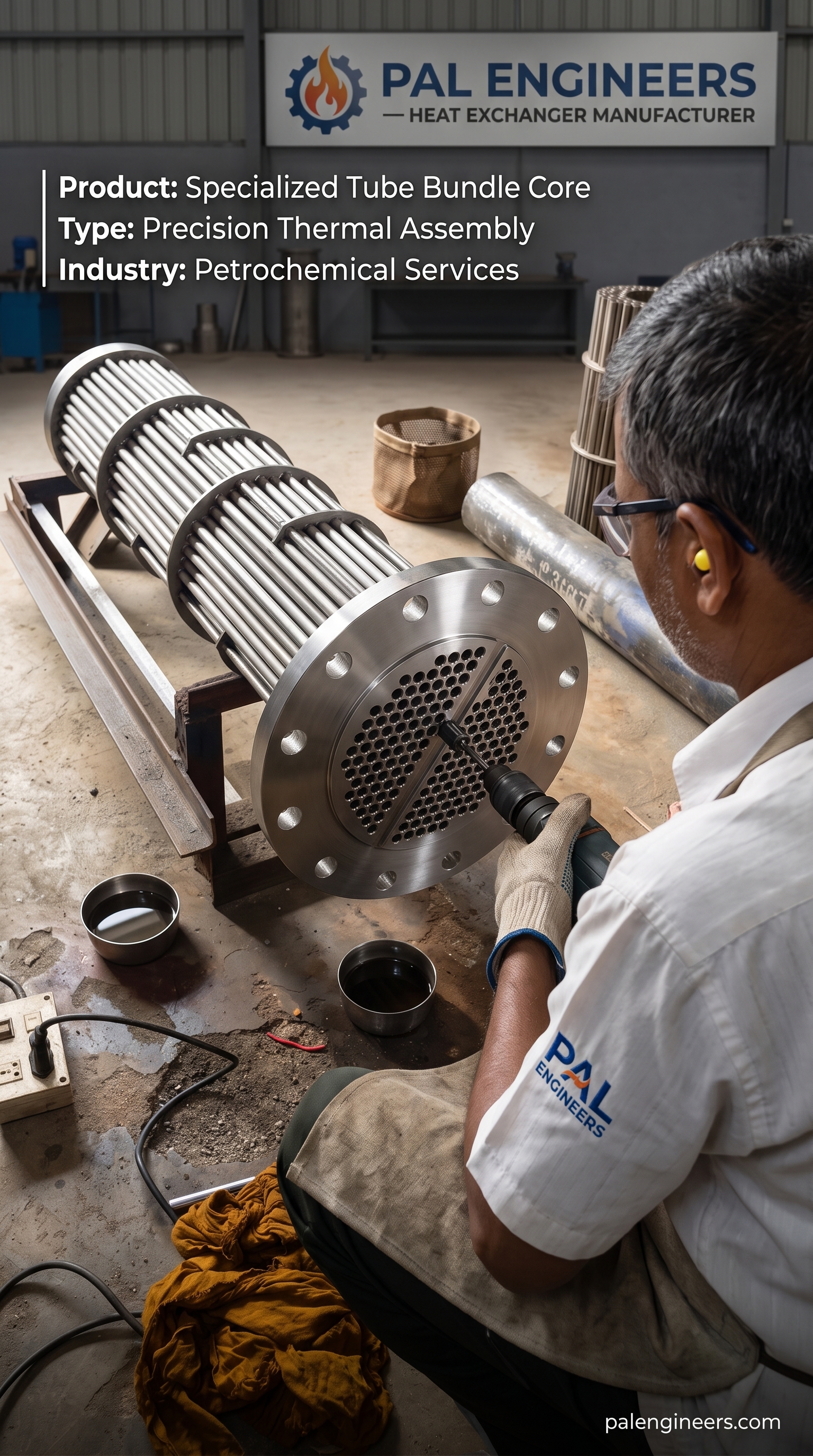 PAL ENGINEERS Heavy-Duty Thermal Vessel Assembly - ASME Certified Manufacturer