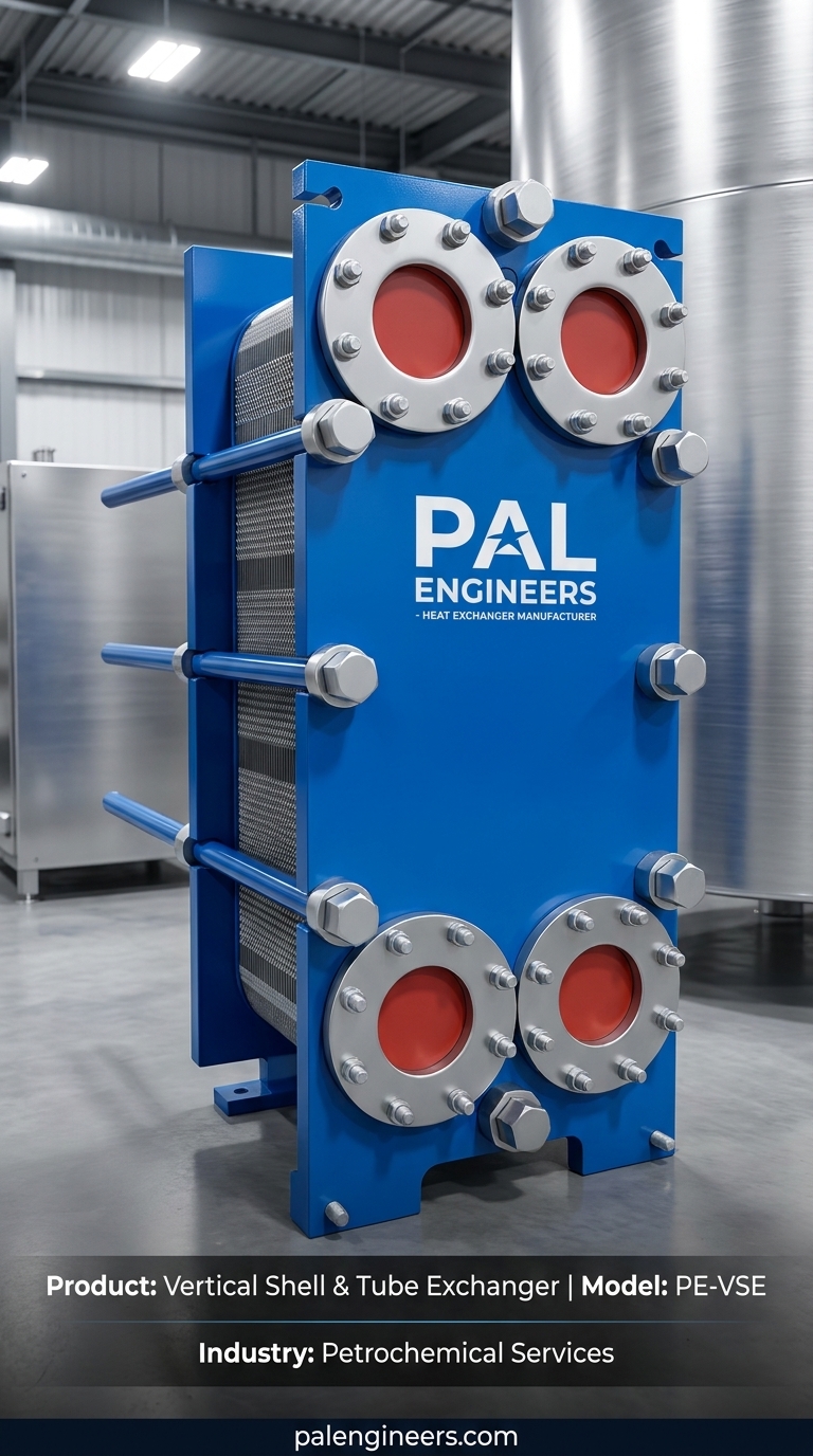 PAL ENGINEERS ASME Shell & Tube Exchanger / Vessel - ASME Certified Manufacturer