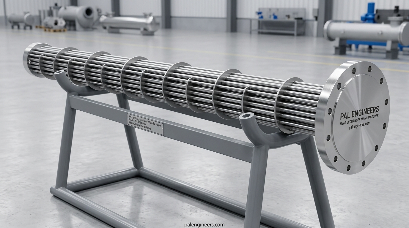PAL ENGINEERS ASME Shell & Tube Exchanger / Vessel - ASME Certified Manufacturer