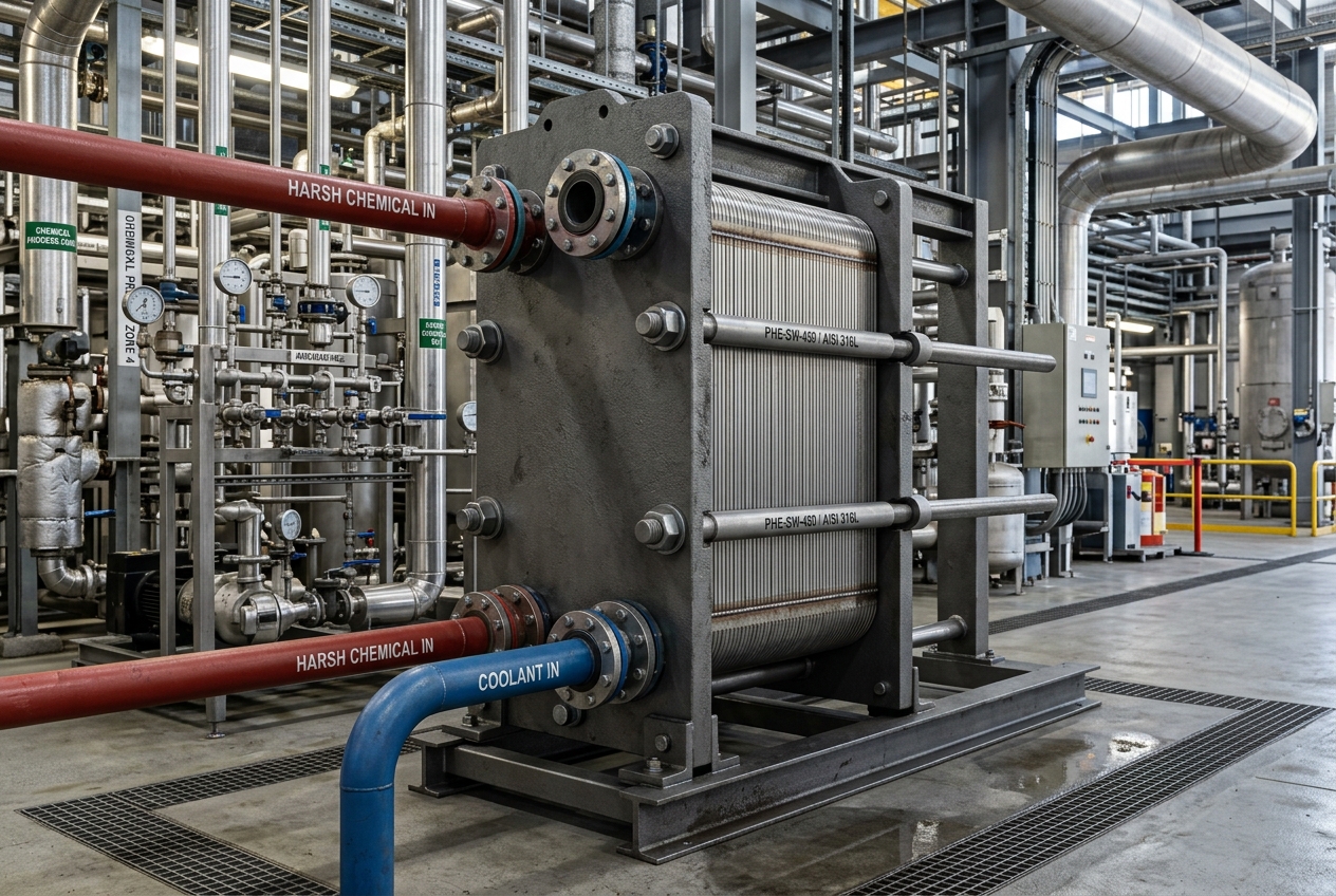Welded Plate Heat Exchangers - PAL ENGINEERS Industrial Exchangers