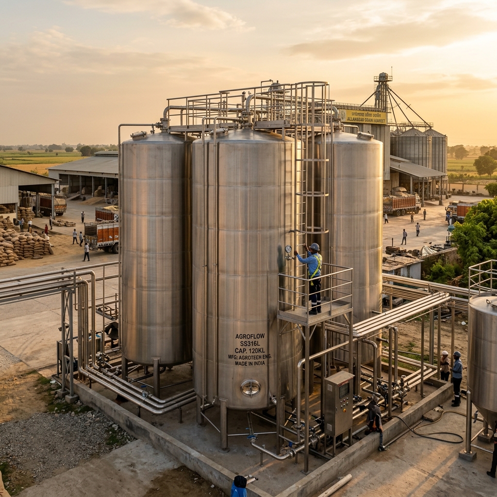 Industrial Storage Tanks Installation in this region