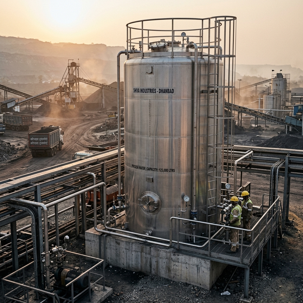 Industrial Storage Tanks Installation in this region