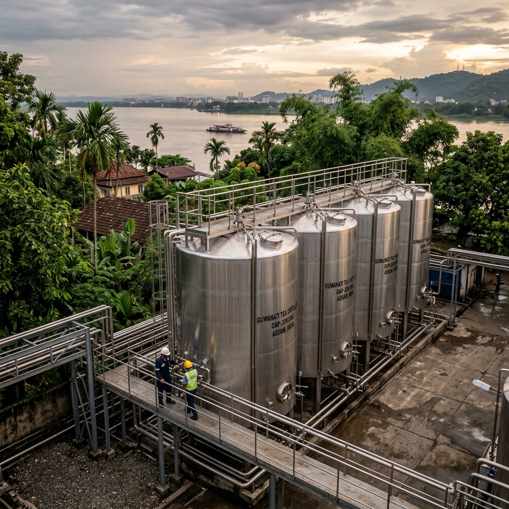Industrial Storage Tanks Installation in this region