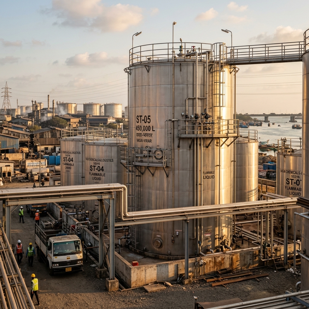 Industrial Storage Tanks Installation in this region